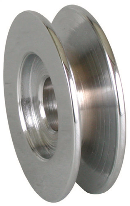 Powermaster Performance 110 Alternator Pulley; V-Belt; 3/8 in. x 2 3/8 in. OD; Chrome; - Truck Part Superstore