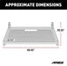 ARIES 1110102 AdvantEDGE Black Aluminum Headache Rack; Select Ford F-150 - Truck Part Superstore
