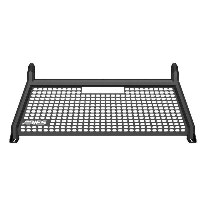 ARIES 1110104 AdvantEDGE Black Aluminum Headache Rack; Select Chevrolet Silverado; GMC Sierra - Truck Part Superstore