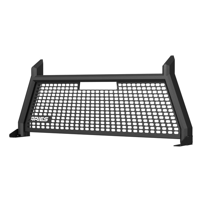 ARIES 1110105 AdvantEDGE Black Aluminum Headache Rack; Select Silverado; Sierra 2500; 3500 HD - Truck Part Superstore