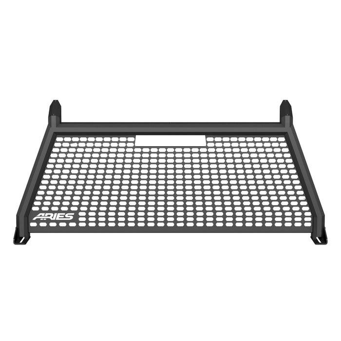 ARIES 1110107 AdvantEDGE Black Aluminum Headache Rack; Select Ford F-250; F-350 Super Duty - Truck Part Superstore