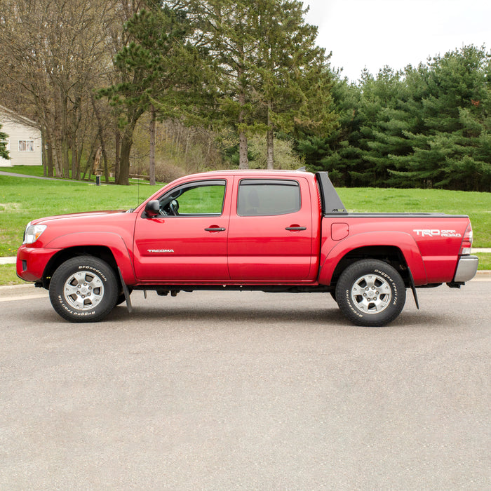 ARIES 1110114 Switchback Black Aluminum Headache Rack; Select Toyota Tacoma - Truck Part Superstore