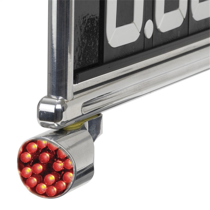Lokar 1110154 Safety LED Taillight; Billet Aluminum; Polished; - Truck Part Superstore