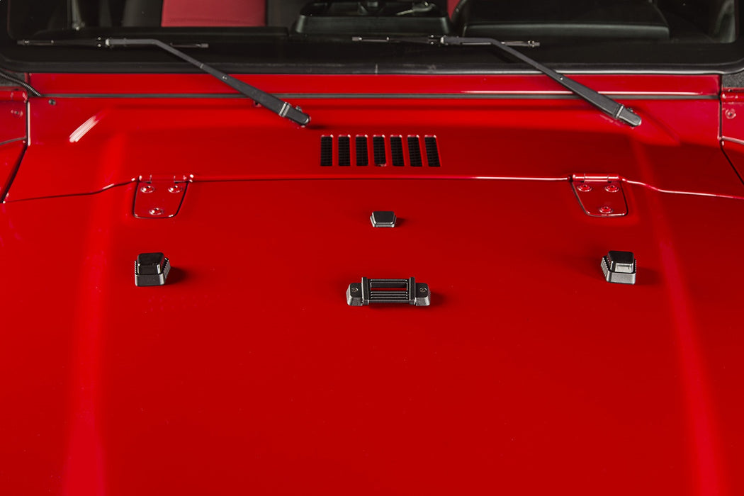 Rugged Ridge 11101.08 Elite Hood Dress Up Kit - Truck Part Superstore