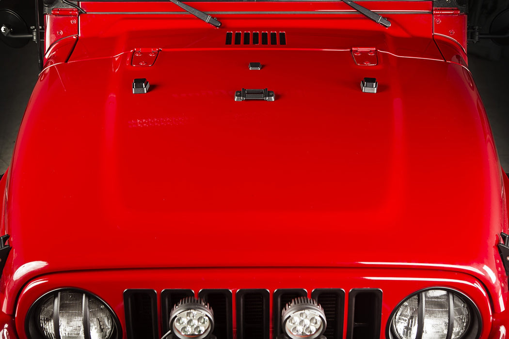 Rugged Ridge 11101.08 Elite Hood Dress Up Kit - Truck Part Superstore