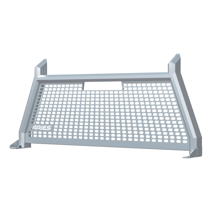 ARIES 1110203 AdvantEDGE Chrome Aluminum Headache Rack; Select Ford F-250; F-350 Super Duty - Truck Part Superstore