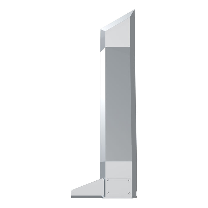 ARIES 1110203 AdvantEDGE Chrome Aluminum Headache Rack; Select Ford F-250; F-350 Super Duty - Truck Part Superstore