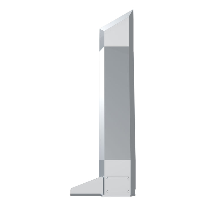 ARIES 1110203 AdvantEDGE Chrome Aluminum Headache Rack; Select Ford F-250; F-350 Super Duty - Truck Part Superstore