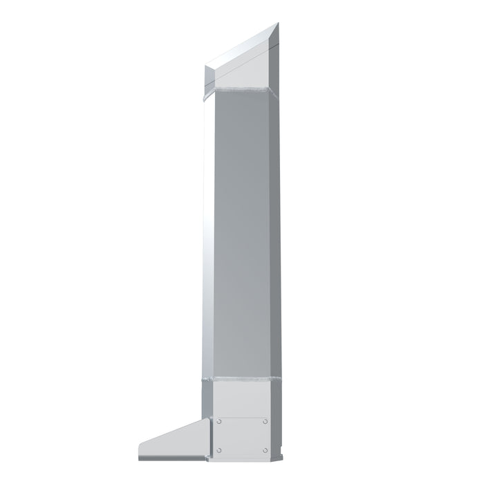 ARIES 1110207 AdvantEDGE Chrome Aluminum Headache Rack; Select Ford F-250; F-350; F-450 - Truck Part Superstore