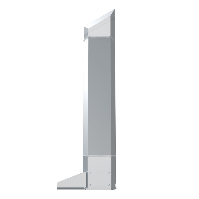 ARIES 1110207 AdvantEDGE Chrome Aluminum Headache Rack; Select Ford F-250; F-350; F-450 - Truck Part Superstore