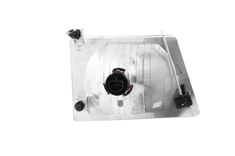 Anzo USA 111026 Crystal Headlight Set; Clear Lens; Chrome Housing; Pair; - Truck Part Superstore
