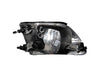 Anzo USA 111030 Crystal Headlight Set; Clear Lens; Chrome Housing; Pair; - Truck Part Superstore
