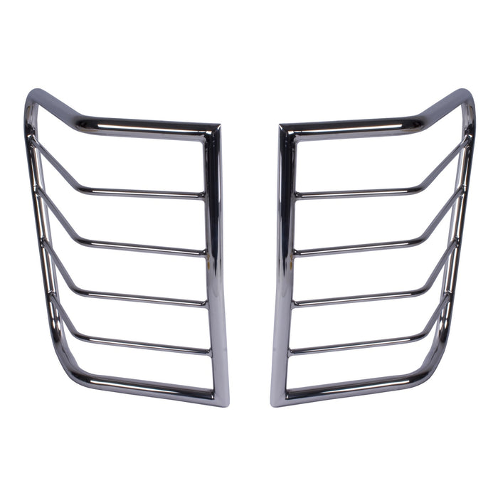 Rugged Ridge 11103.21 Taillight Guard; Stainless Steel; Pair; - Truck Part Superstore
