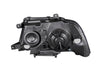 Anzo USA 111045 Crystal Headlight Set; Clear Lens; Black Housing; Pair; - Truck Part Superstore