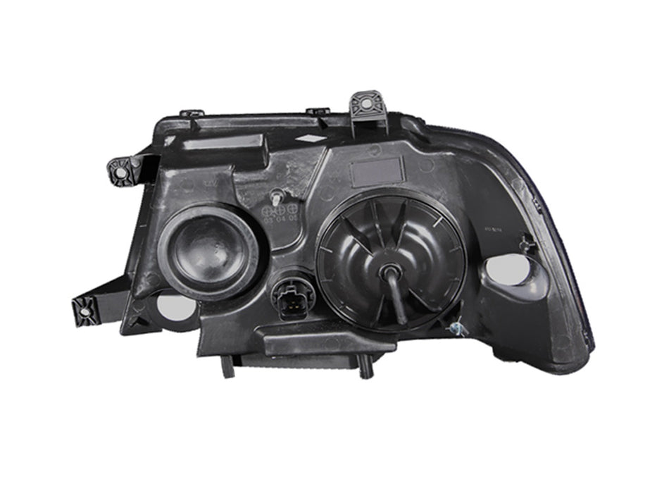 Anzo USA 111045 Crystal Headlight Set; Clear Lens; Black Housing; Pair; - Truck Part Superstore