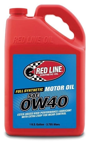 Red Line Oil 11105 0W40 Synthetic Motor Oil 1 Gallon Red Line Oil - Truck Part Superstore