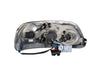 Anzo USA 111054 Projector Headlight Set w/Halo; Clear Lens; Chrome Housing; Pair; - Truck Part Superstore
