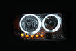 Anzo USA 111059 Crystal Headlight Set; Clear Lens; Chrome Housing; Pair; 1 pc.; - Truck Part Superstore