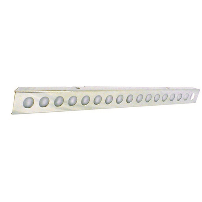 Rugged Ridge 11107.01 Front Bumper Treatment; w/Holes; Stainless Steel; - Truck Part Superstore