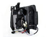 Anzo USA 111086 Projector Headlight Set w/Halo; Clear Lens; Chrome Housing; Pair; CCFL; - Truck Part Superstore