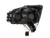 Anzo USA 111094 Projector Headlight Set w/Halo; Clear Lens; Chrome Housing; Pair; - Truck Part Superstore