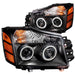 Anzo USA 111095 Projector Headlight Set w/Halo; Clear Lens; Black Housing; Pair; CCFL; - Truck Part Superstore