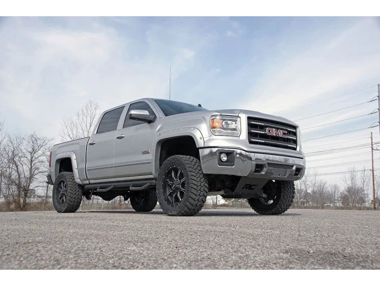 Rough Country 22431 5 Inch Suspension Lift Kit w/N3 14-18 Silverado/Sierra 1500 4WD Aluminum/Stamped Steel Rough Country - Truck Part Superstore