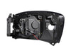 Anzo USA 111103 Projector Headlight Set w/Halo; Clear Lens; Chrome Housing; Pair; CCFL; - Truck Part Superstore