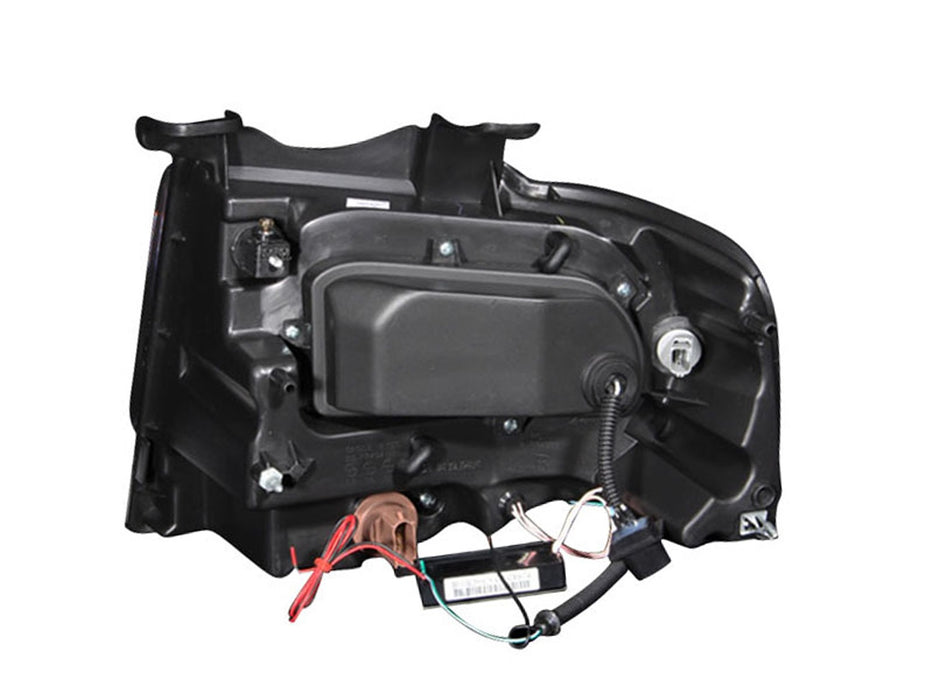 Anzo USA 111113 Projector Headlight Set w/Halo; Clear Lens; Black Housing; Pair; CCFL; - Truck Part Superstore