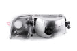 Anzo USA 111119 Crystal Headlight Set; Clear Lens; Chrome Housing; w/Corner Lights; Pair; - Truck Part Superstore