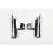 Rugged Ridge 11112.03 Windshield Hinge; Pair; Stainless Steel; - Truck Part Superstore
