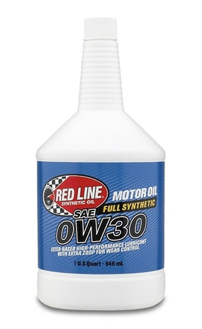 Red Line Oil 11114 SAE 0W30 Synthetic Motor Oil 1 Quart Red Line Oil - Truck Part Superstore
