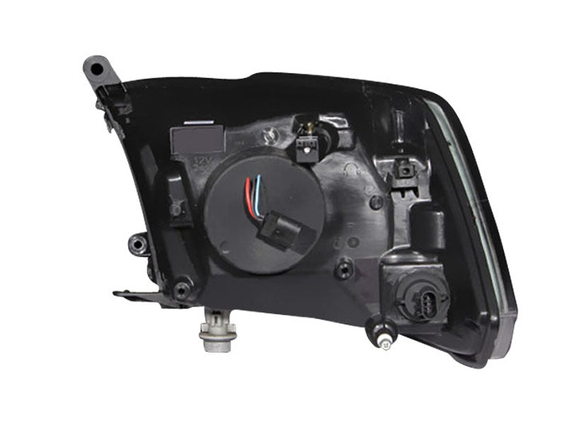 Anzo USA 111159 Projector Headlight Set w/Halo; Clear Lens; Black Housing; Pair; CCFL; - Truck Part Superstore