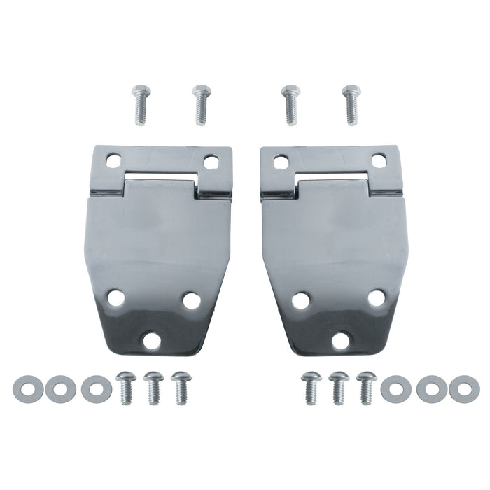 Rugged Ridge 11115.01 Hardtop Liftgate Hinge; Pair; Stainless; - Truck Part Superstore