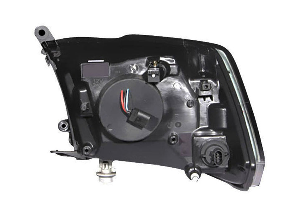 Anzo USA 111160 Projector Headlight Set w/Halo; Clear Lens; Chrome Housing; Pair; CCFL; - Truck Part Superstore