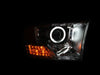 Anzo USA 111160 Projector Headlight Set w/Halo; Clear Lens; Chrome Housing; Pair; CCFL; - Truck Part Superstore