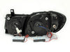 Anzo USA 111169 Projector Headlight Set w/Halo; Clear Lens; Chrome Housing; Pair; CCFL; - Truck Part Superstore
