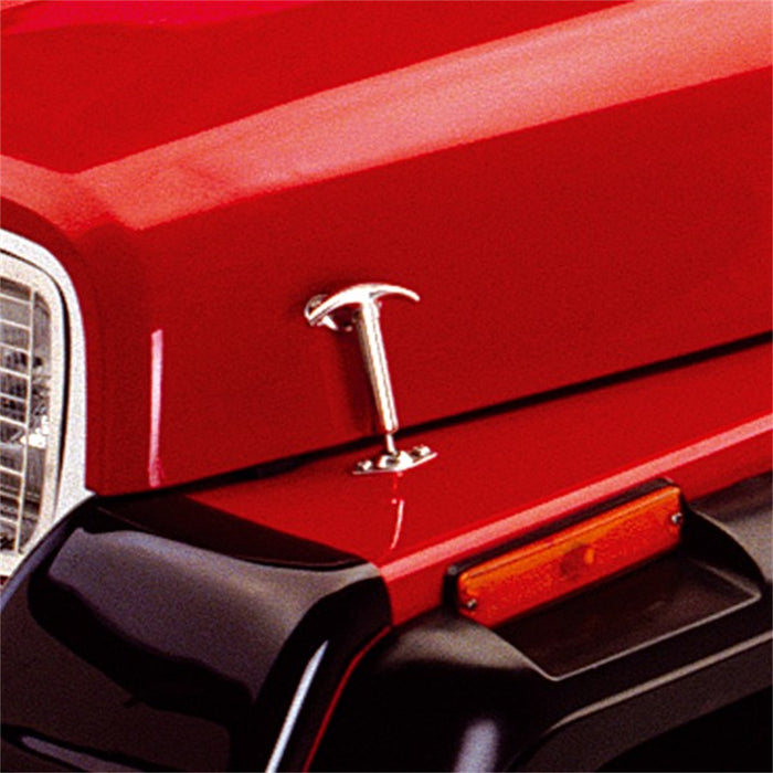 Rugged Ridge 11116.01 Hood Catch; Late Style; Stainless Steel; - Truck Part Superstore