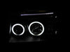 Anzo USA 111172 Projector Headlight Set w/Halo; Clear Lens; Black Housing; Pair; CCFL; - Truck Part Superstore