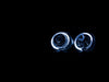 Anzo USA 111192 Projector Headlight Set w/Halo; Clear Lens; Black Housing; Pair; - Truck Part Superstore