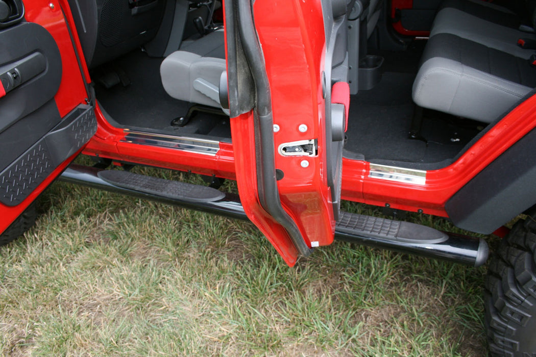 Rugged Ridge 11119.05 Entry Guard; Front; Stainless Steel; - Truck Part Superstore