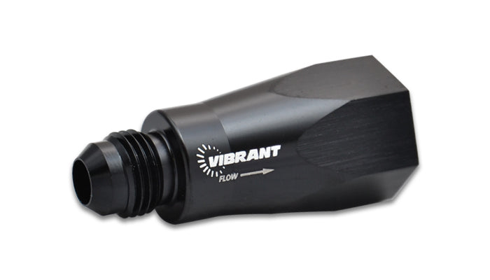 Vibrant Performance 11119 Check Valve; Ball Style Inline One Way; Male AN: -10; Female ORB: -10; - Truck Part Superstore
