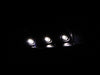 Anzo USA 111205 Crystal Headlight Set; Clear Lens; Black Housing; Pair; w/1 pc. LED; - Truck Part Superstore