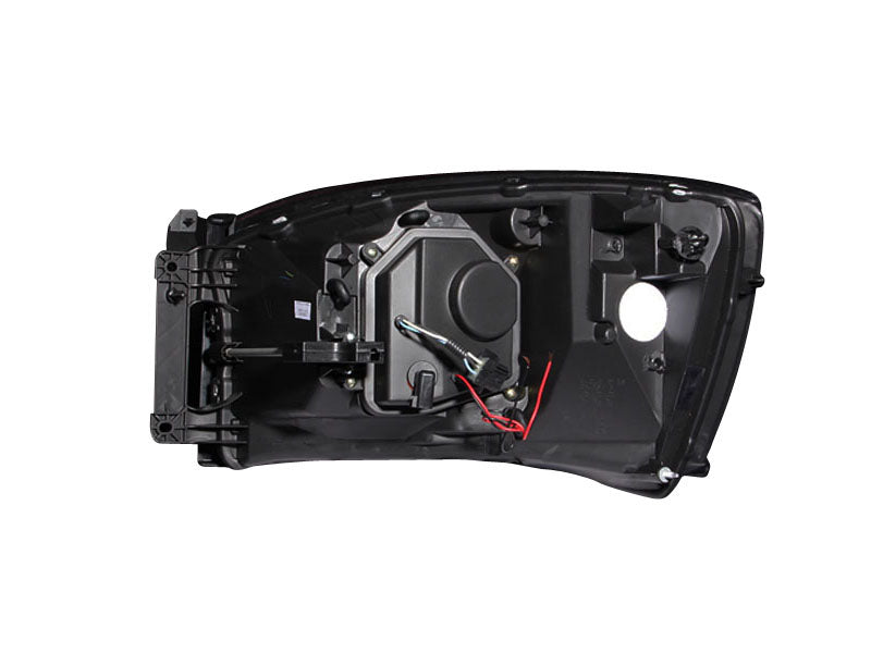 Anzo USA 111210 Projector Headlight Set w/Halo; Clear Lens; Chrome Housing; Pair; - Truck Part Superstore