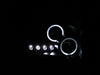 Anzo USA 111210 Projector Headlight Set w/Halo; Clear Lens; Chrome Housing; Pair; - Truck Part Superstore