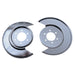Rugged Ridge 11121.01 Brake Dust Shield; w/6 Bolt Caliper Plate; Pair; Stainless Steel; - Truck Part Superstore