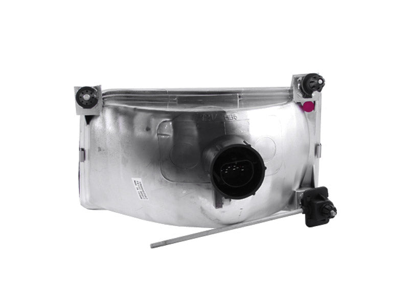 Anzo USA 111247 Crystal Headlight Set; Clear Lens; Chrome Housing; Pair; - Truck Part Superstore