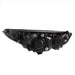 ANZO USA 111259 Projector Headlight Set w/2 Halos; Clear Lens; Chrome Housing; Pair; - Truck Part Superstore
