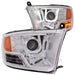 Anzo USA 111269 Projector Headlight Set; Clear Lens; Chrome Housing; Pair; w/U-Bar; - Truck Part Superstore