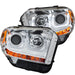 Anzo USA 111319 Projector Headlight Set; Clear Lens; Chrome Housing; Pair; w/U-Bar; - Truck Part Superstore
